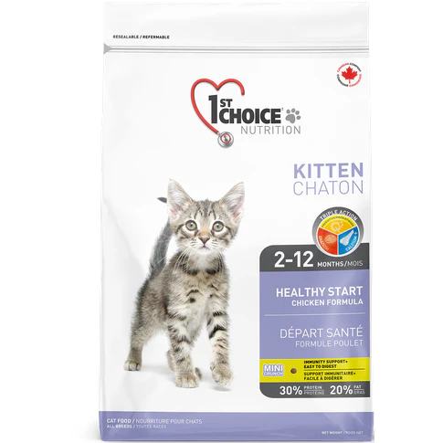 1st Choice - Nourriture Départ Santé au Poulet pour Chatons